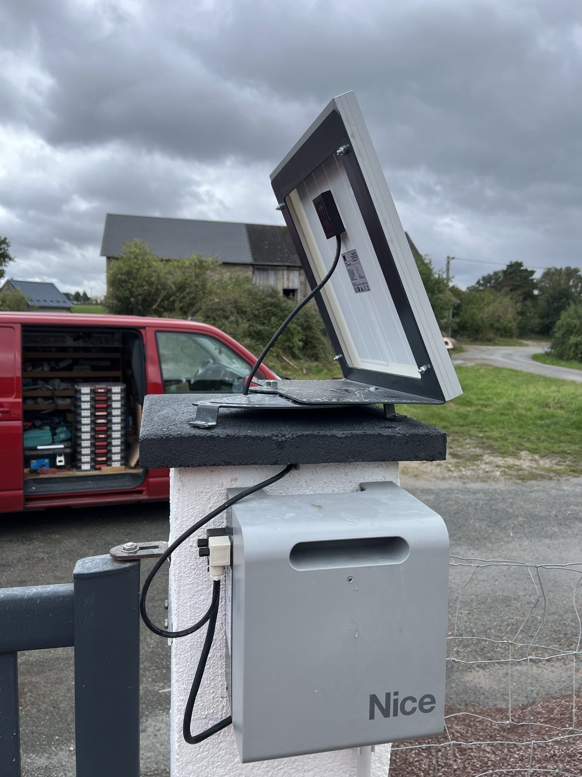 Détail technique du système solaire Nice